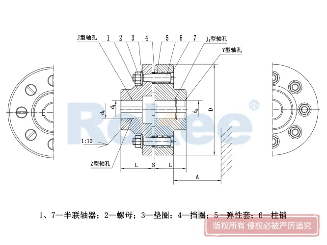 LT联轴器,TL联轴器,LT弹性套柱销联轴器,TL弹性套柱销联轴器,LT弹性联轴器,TL弹性联轴器